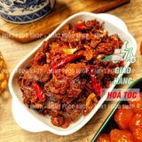  Khô Bò Cháy Tỏi Hồng Ngự - Lon 300gr 