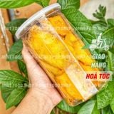 Xoài Sấy Muối Ô Mai Lon 500Gram & Lon 300Gram - Xoài Sấy Muối Ớt - Xoài Sấy Cay 