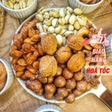  Hạt Dinh Dưỡng Mix 5 Vị (Macca, Hạt Dẻ Cười, Hạnh Nhân, Hạt Điều, Óc Chó) Lon 450Gram 