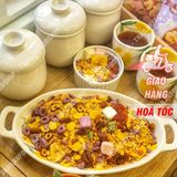  Hạt Dinh Dưỡng Sữa Chua Trái Cây Meizhoushike Yogurt, Nuts Oatmeal - Gói Màu Tím 400Gr 