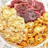  Combo 30 Gói Trà Detox Mix THANH LONG THƠM TẮC VÀNG + Tặng Bình Thủy Tinh (Trà hoa quả Sấy Khô - Trà Thảo Mộc) nhiều vị 