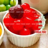  Mứt Cherry ANh Đào Giòn ( Trái Lý ) - Lon 500gram 