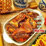  Khô Cá Chỉ Vàng Sốt Sate - Lon 300gr 