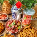  Kẹo Xoắn Thái Lan Vị Trái Cây  Lon 500Gr & Túi 1KG (Kẹo Dẻo/ Kẹo Thái Lan) 