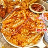  Bánh Tráng Tỏi Mix Khô Bò Xâu 10 Gói 