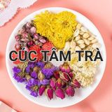  Set Trà Hoa Mix Các Loại: Hồng Tiên - Tiểu Tiên - Dưỡng Tâm - Bổ Khí Bát Bảo - Hồng Thanh Lộ - Cúc Tâm 