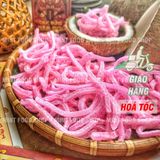  Mứt Dừa Non Thanh Điệp Sợi Đũa Vị Dâu Tây - Túi 1kg 