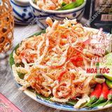  Khô Mực Xé Sợi Hấp Nước Dừa Lon 300Gram 