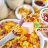  Hạt Dinh Dưỡng Sữa Chua Trái Cây Meizhoushike Yogurt, Nuts Oatmeal - Gói Màu Tím 400Gr 