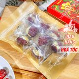  Táo Đỏ Kẹp Sữa Nhân Hạt Điều (Burger táo đỏ) Túi 500gr 