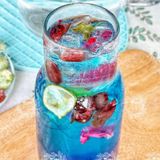  Soda Việt Quất Hoa Hồng Hộp 5 Set (Set Trà Tự Pha Chế) 