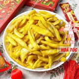  Xoài Non Sấy Muối Ớt (Xoài Chua Sấy Cay) Túi 1kg 