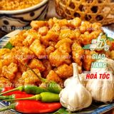  Tóp Mỡ Liền Da Sốt Mắm Tỏi - Lon 250gr 