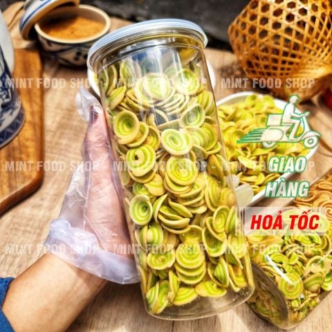  Bánh Tai Heo Nhí Trung Hiếu Vị Trà Xanh - Lon 350gr 
