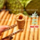  Bánh Ống Mè Nước Cốt Dừa Hương Vani - Lon 250Gr 