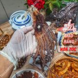  Râu Mực (Đầu Mực) Sấy Khô Túi HCK 500Gram (Chưa Chế Biến) 
