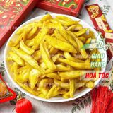  Xoài Non Sấy Muối Ớt (Xoài Chua Sấy Cay) Túi 1kg 