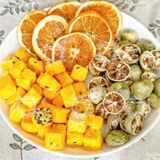  Combo 30 Gói Trà Detox Mix Chanh Dây Cam Tắc Xanh + Tặng Bình Thủy Tinh (Trà hoa quả Sấy Khô - Trà Thảo Mộc) 