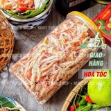  Mực Sợi Hấp Nước Dừa Kèm Tương Ớt - Lon 300gr 