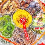 Hộp Quà Hoa Mai Mix 6 Loại Trái Cây Sấy Dẻo - Hộp Quà Tết Lục Vị (Đu Đủ/Vỏ Bưởi Đường Phèn/Vỏ Bưởi Thái/Kiwi/Xoài) H760g 