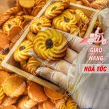 Bánh Quy Hoa Mai Nhân Nho (Bánh Quy Bơ Sữa) Lon 350Gram 