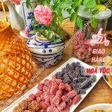  Kẹo Me Cay Mix Kẹo Dâu Tây & Kẹo Dâu Tằm Lon 500gram - Đặc Sản Đà Lạt 