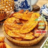  Chuối Sấy Mè Gừng Túi 500Gram 