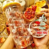  Kẹo Dâu Tây Sấy Dẻo Viên - Lon 400gram 