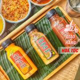  Set Nước Chấm 3 Vị (Muối Ớt Đỏ, Sốt Tiêu Tắc Kẹo , Sốt Me Chua Cay) 