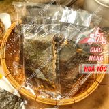  Rong Biển Kẹp Hạt Dinh Dưỡng - Snack Rong Biển Hàn Quốc Túi 500gr 