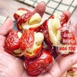  Táo Đỏ Kẹp Sữa Nhân Hạt Điều (Burger táo đỏ) Túi 500gr 