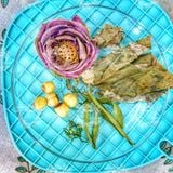  Trà Hoa Sen (Lotus) Mix Hạt Sen - Hộp 5 Set (Hoa Sen - Hạt Sen - Lá Sen - Cỏ Ngọt) 
