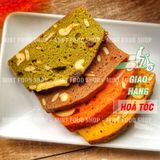  Bánh Biscotti Nguyên Cám Ngủ Cốc Mix Vani, Chocolate & Trà Xanh - Lon 320gr 