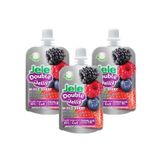 Nước Ép Trái Cây Thạch L-Jele Double Jelly Hương Mixed Berry - Lốc 3 Gói 