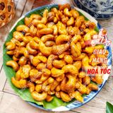  Hạt Điều Rang Tỏi Ớt Loại 1 Lon 500gr 