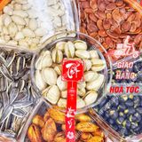  Hộp Hoa Mai Mix Hạt Lục Vị(Hạt Dẻ Cười/ Hạnh Nhân Rang Bơ/ Đậu Đen Rang Muối / Hạt Bí/ Hạt Dưa/ Hạt Hướng Dương)Hộp 535g 