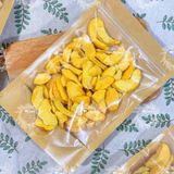  Đào Sấy Thăng Hoa Túi 500Gram Ăn Liền (Đào Vàng Sấy Lạnh - Đào Sấy Giòn) 