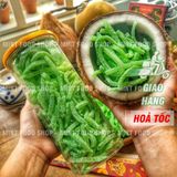  Mứt Dừa Non Thanh Điệp Sợi Đũa Vị Lá Dứa - Túi 1kg 