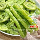  Kiwi Sấy Giòn Ăn Liền (Kiwi Xanh Sấy Thăng Hoa - Kiwi Sấy Lạnh) Túi 1Kg 