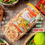  Mực Sợi Hấp Nước Dừa Kèm Tương Ớt - Lon 300gr 