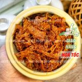  Khô Mực Xé Sợi Tẩm Vị Bình Định - Lon 300gr 