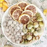  Combo 30 Gói Trà Detox Mix TẮC XANH CHANH XÍ MUỘI + Tặng Bình Thủy Tinh (Trà hoa quả Sấy Khô - Trà Thảo Mộc) nhiều vị 