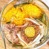  Trà Hoa Sen (Lotus) Mix Hoa - Hộp 5 Set (Hoa Sen, Cúc Vàng, Hoa Hồng, Lá Sen, Cỏ Ngọt) 