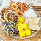  Trà Chanh Hoa Đậu Biếc 1 Set & Hộp 5 Set (Mix Hoa Đậu Biếc, Sơn Tra, Chanh Lát) 