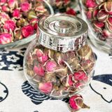 Nụ Hồng Tây Tạng (Nguyên Nụ Đẹp, Thơm) Sấy Khô Cao Cấp - Chai Thủy Tinh Cao Cấp 250gr 