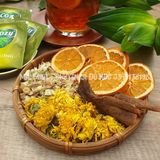  Trà Cam Quế Sả Mix Hoa - Hộp 10 Set 