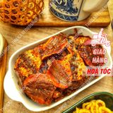  Khô Cá Chỉ Vàng Sốt Sate Lon 300Gram 