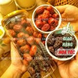  Táo Tàu Đen Mix Táo Đỏ Tân Cương Sấy Dẻo 100% Không Đường - Lon 450gram 