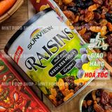  Nho Sunviews Raisins Mix Màu Thập Cẩm - Nho Khô Mỹ 