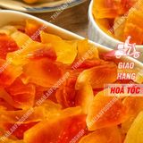 Đu Đủ Sấy Chanh Dây ( Hàng Sấy Lạnh ) - Lon 400gram 